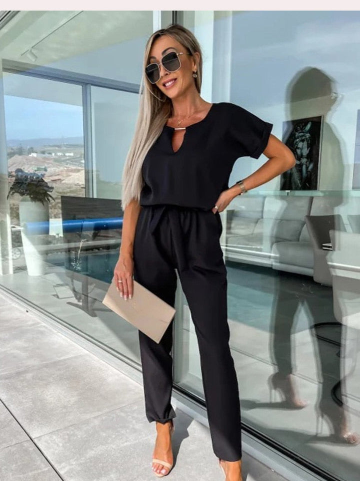 LS | Women Clean Casual Fit Jumpsuit Lion Style