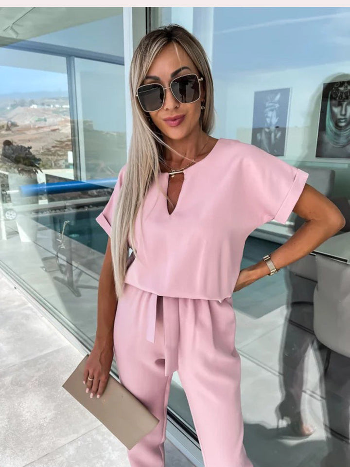 LS | Women Clean Casual Fit Jumpsuit Lion Style
