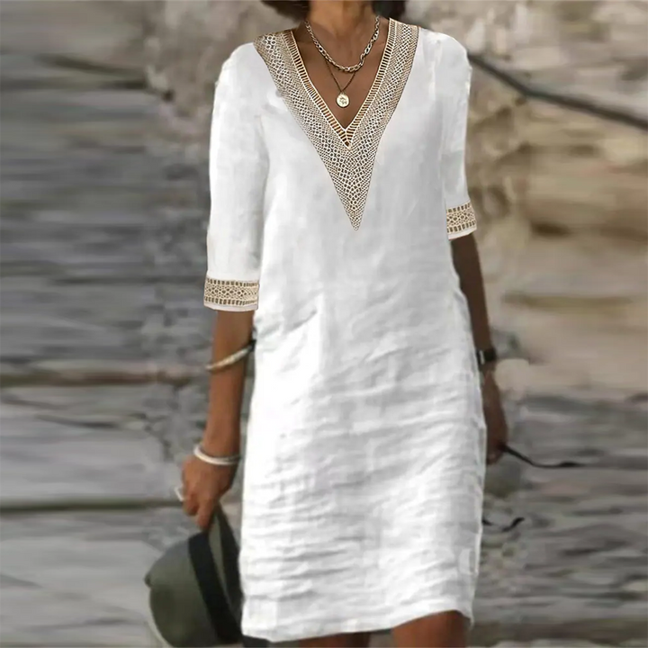 LS | Women Coastal Mini Dress Lion Style