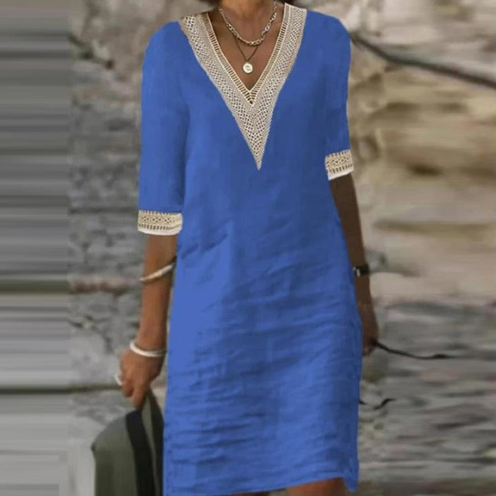 LS | Women Coastal Mini Dress Lion Style
