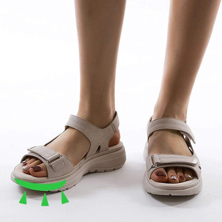 LS | Women Comfort Strap Orthopedic Sandals Lion Style