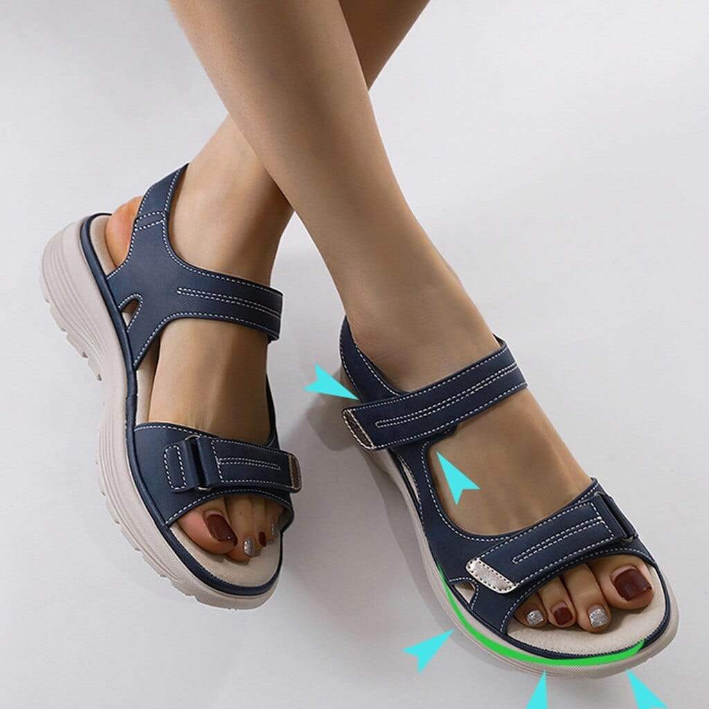 LS | Women Comfort Strap Orthopedic Sandals Lion Style