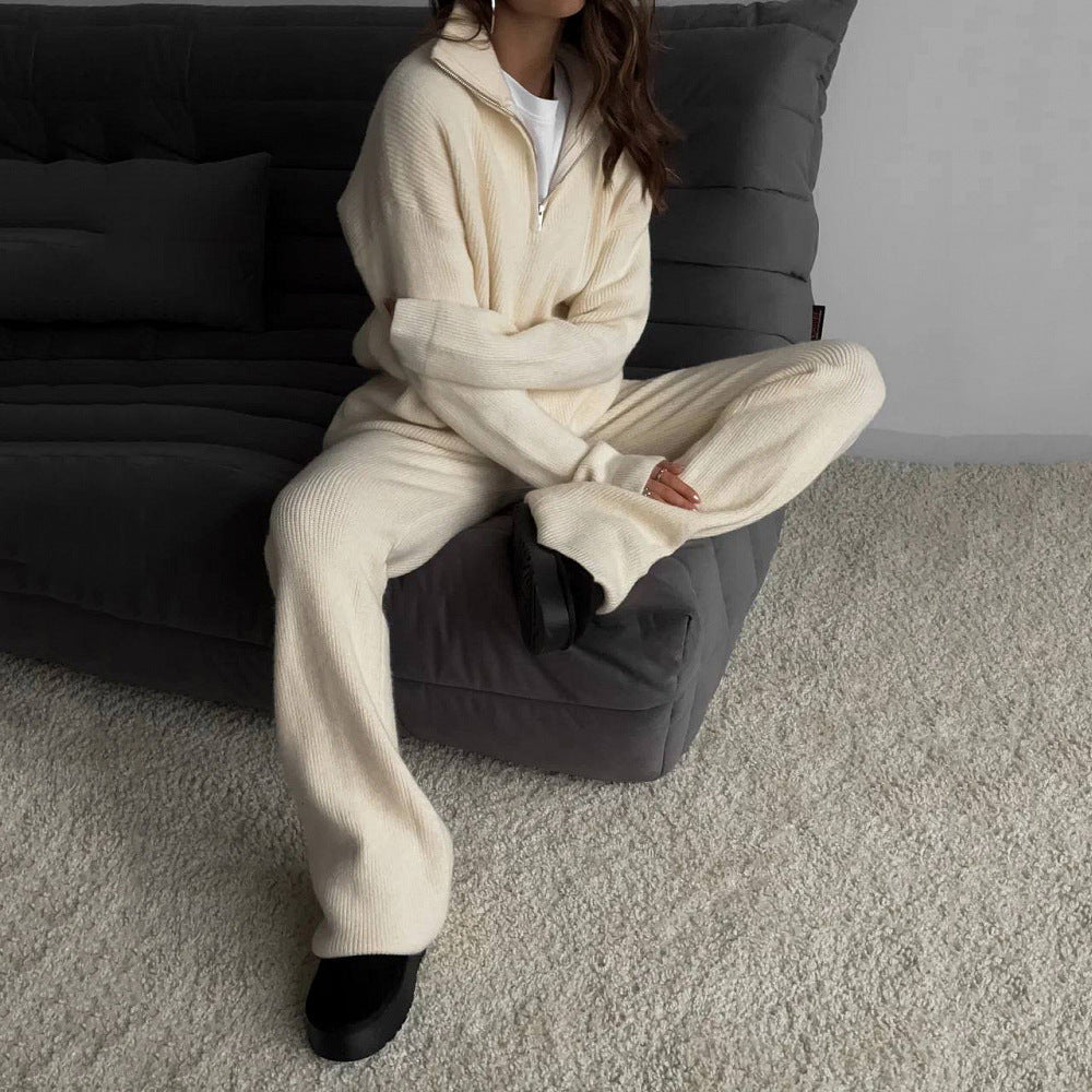 LS | Women Cozy Rib Lounge Set Lion Style