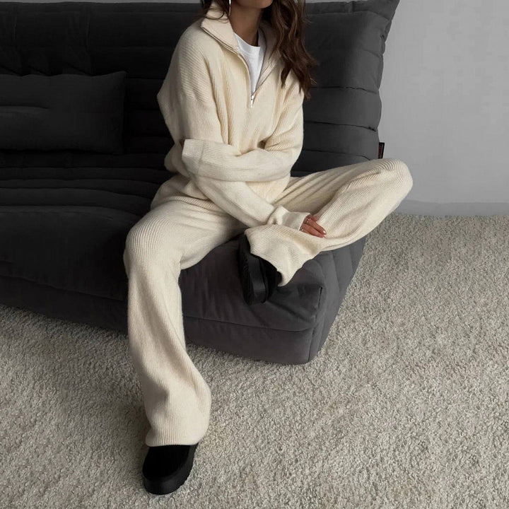 LS | Women Cozy Rib Lounge Set Lion Style