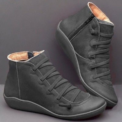 LS | Women Cushion Walk Orthopedic Boots Lion Style