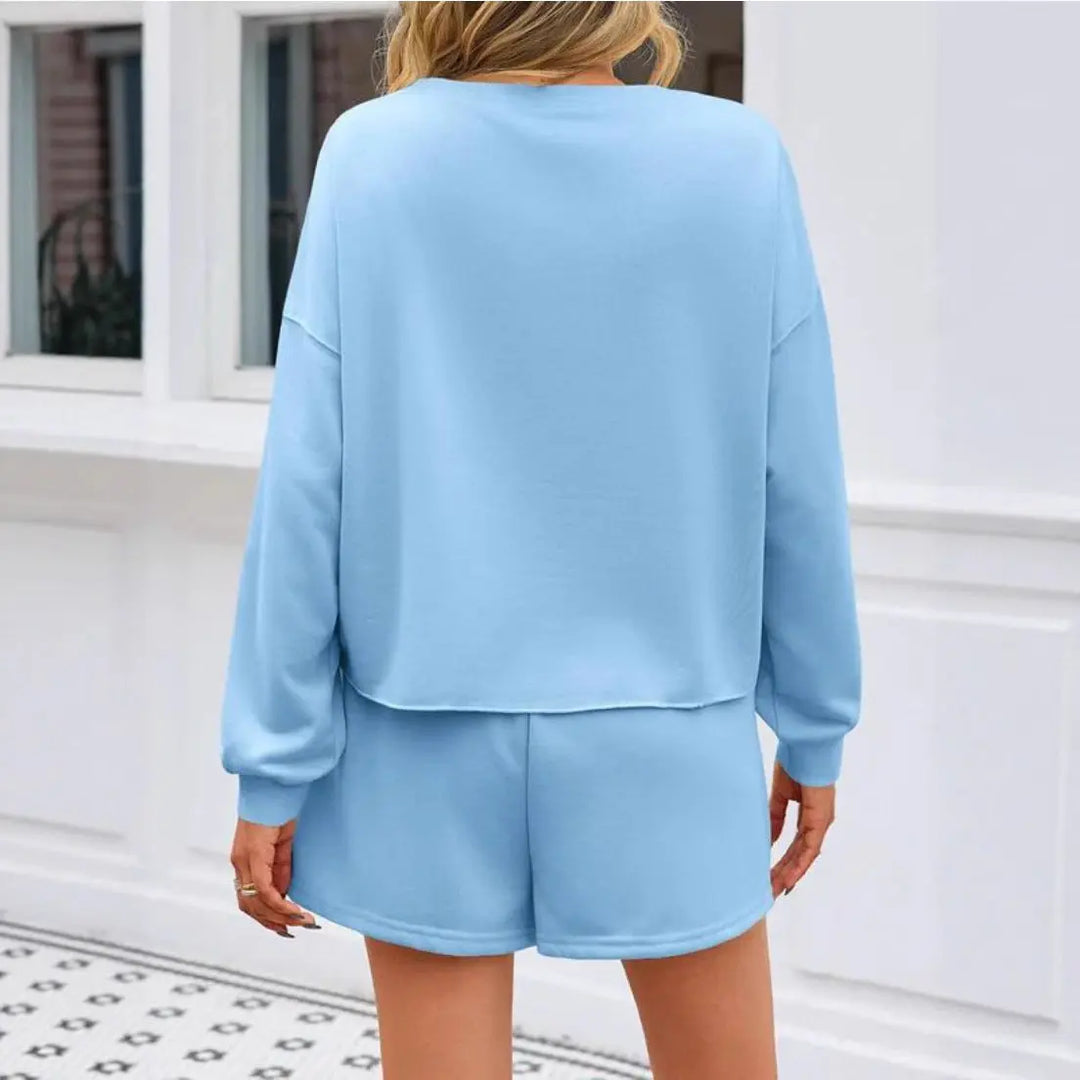 LS | Women Cute Pearl Accent Mini Dress Lion Style