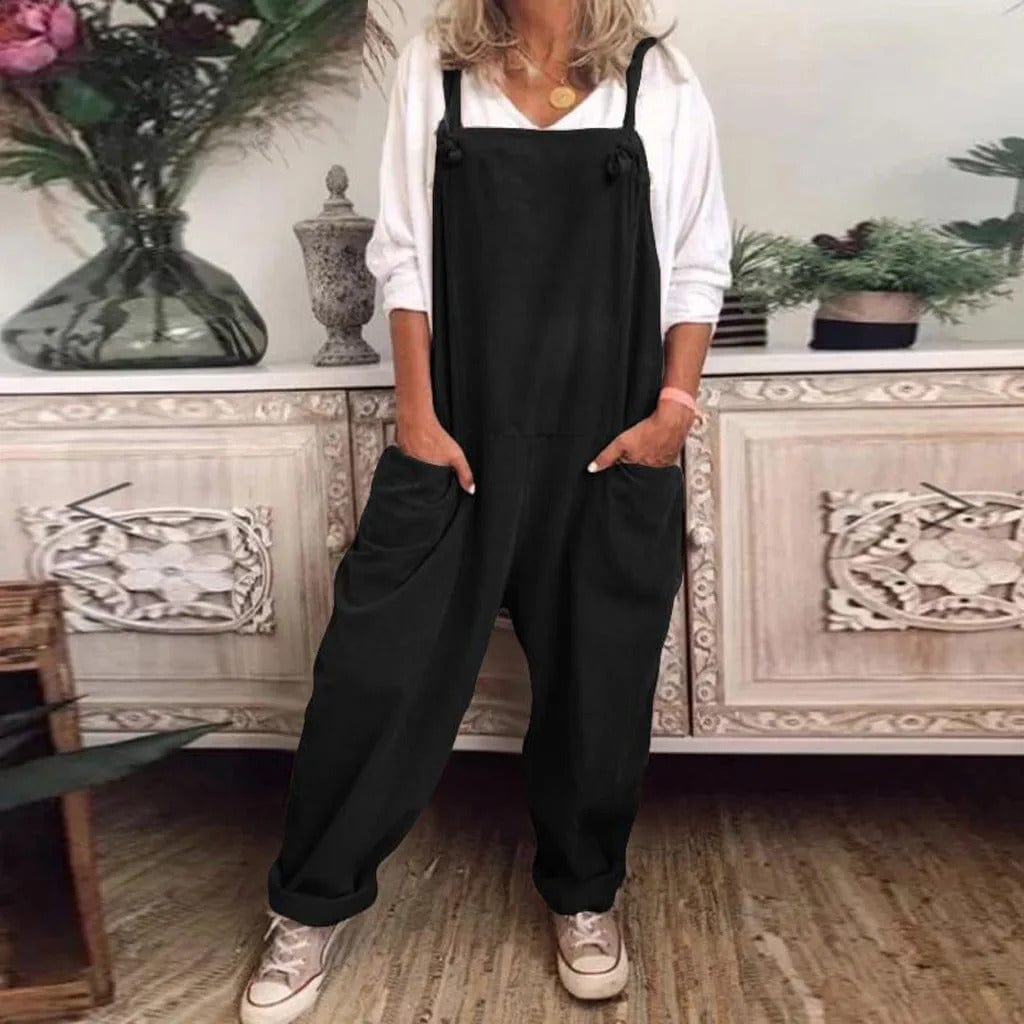 LS | Women Easy Fit Overall Jumpsuit Lion Style