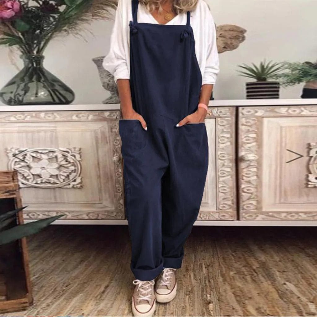 LS | Women Easy Fit Overall Jumpsuit Lion Style