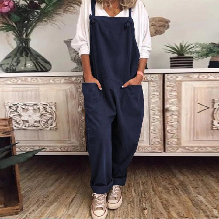 LS | Women Easy Fit Overall Jumpsuit Lion Style