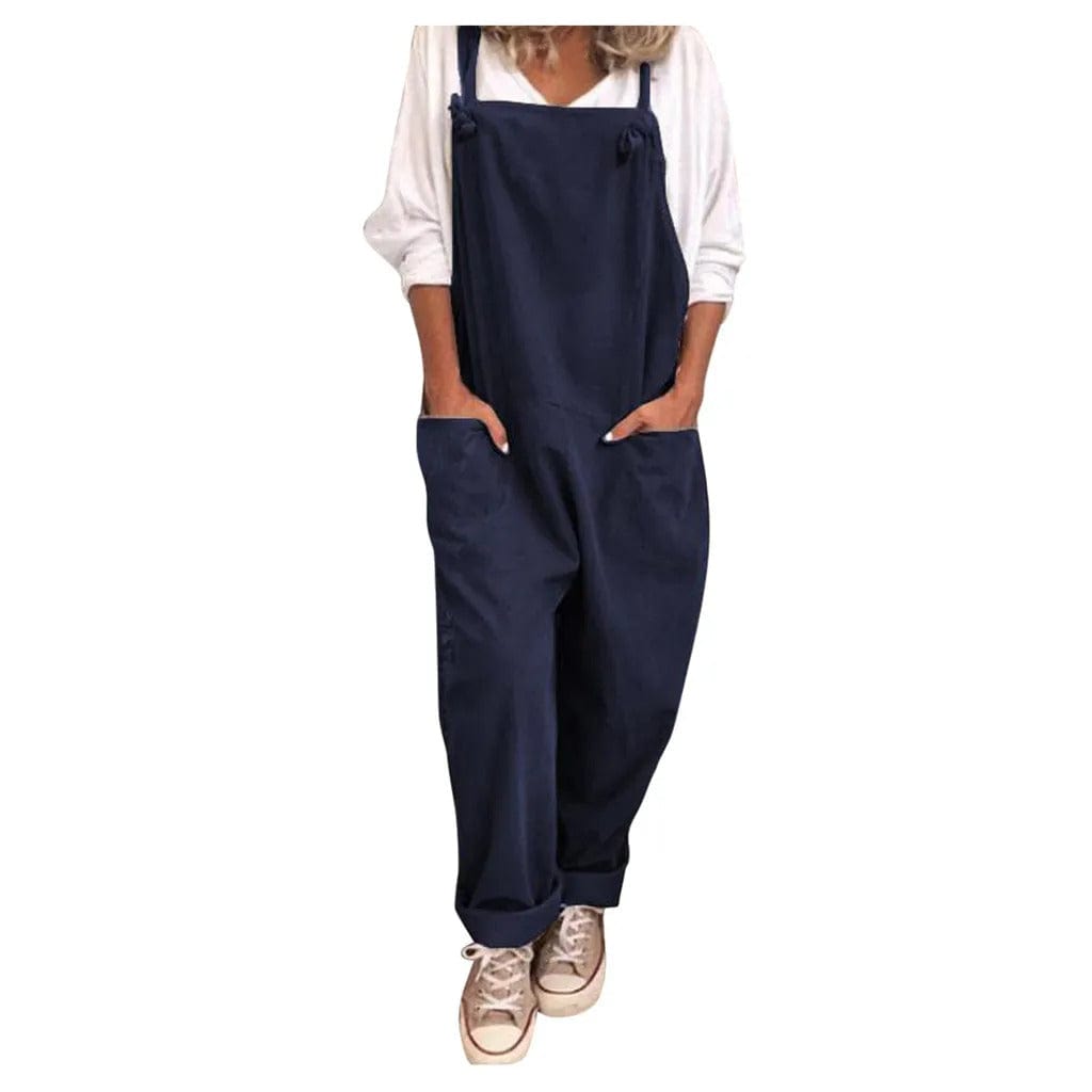 LS | Women Easy Fit Overall Jumpsuit Lion Style