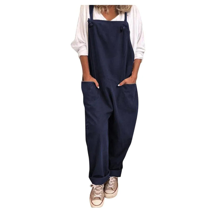 LS | Women Easy Fit Overall Jumpsuit Lion Style