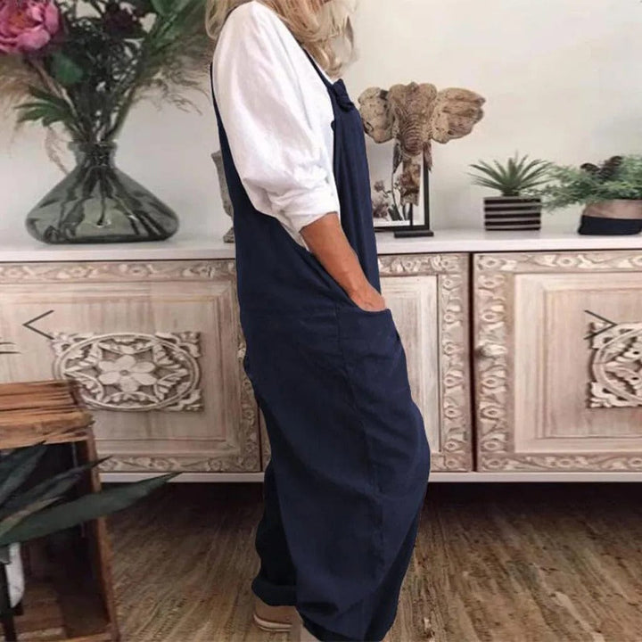 LS | Women Easy Fit Overall Jumpsuit Lion Style