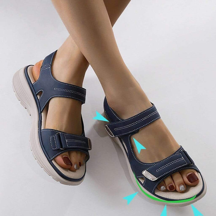 LS | Women Easy Walk Orthopedic Sandals Lion Style