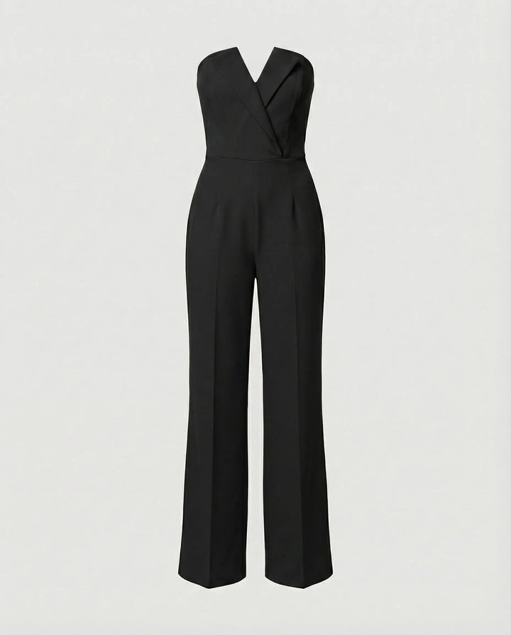 LS | Women Elegant Tube Jumpsuit Lion Style