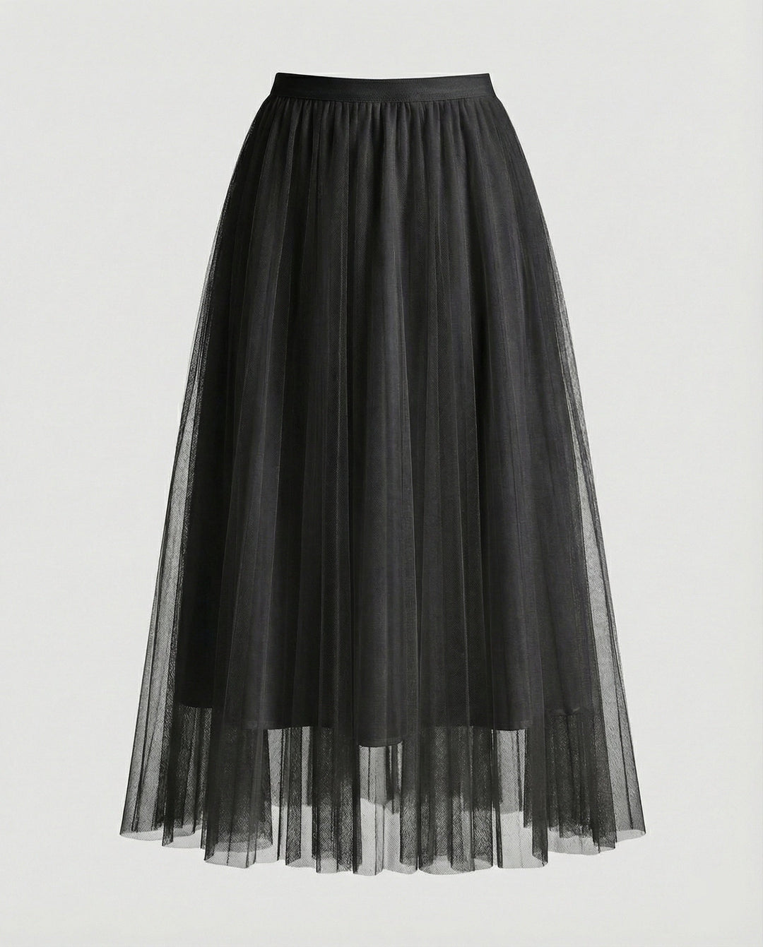LS | Women Elegant Tulle A-Line Skirt Lion Style