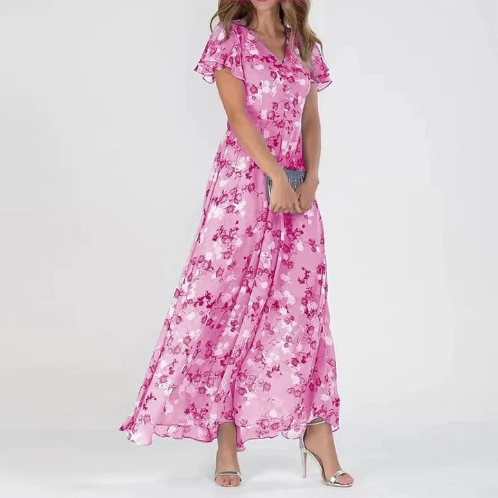 LS | Women Floral Occasion Dress Lion Style
