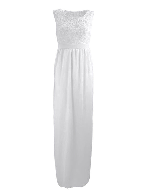LS | Women Flowing Maternity Maxi Dress Lion Style