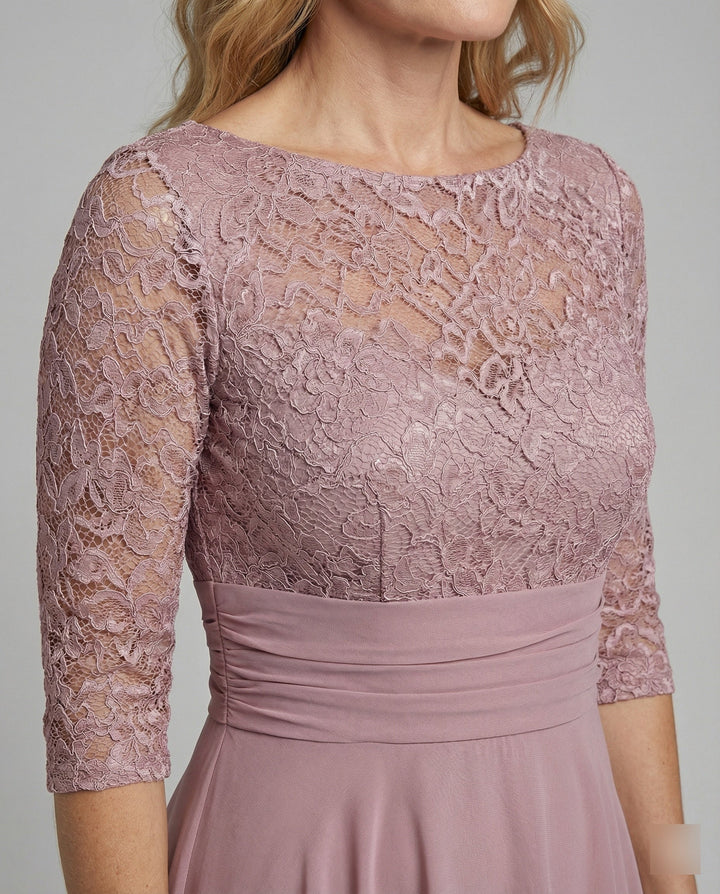 LS | Women Flowy Hem Midi Dress Lion Style