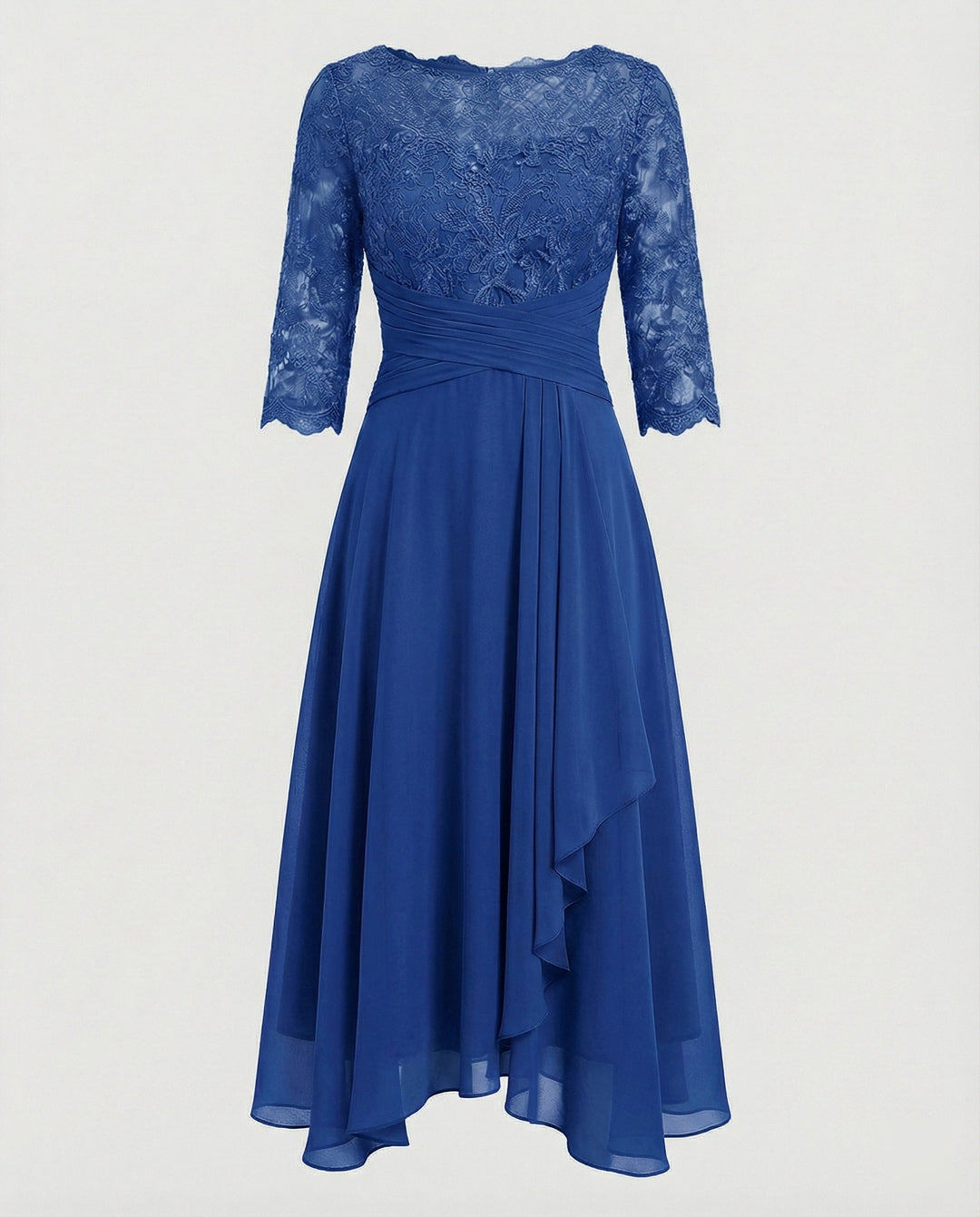 LS | Women Flowy Hem Midi Dress Lion Style
