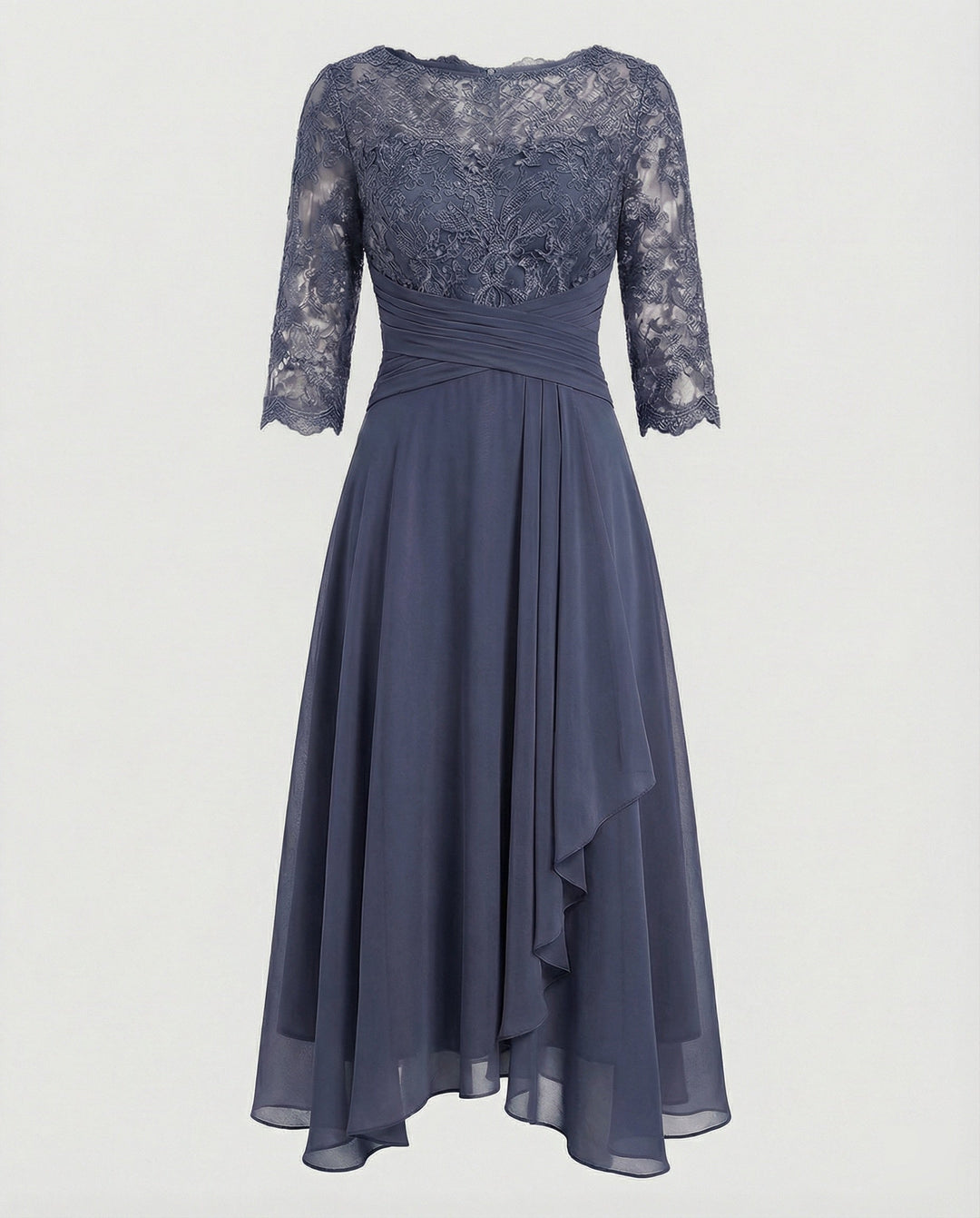 LS | Women Flowy Hem Midi Dress Lion Style
