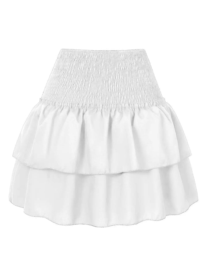 LS | Women Flowy High Rise Mini Skirt Lion Style
