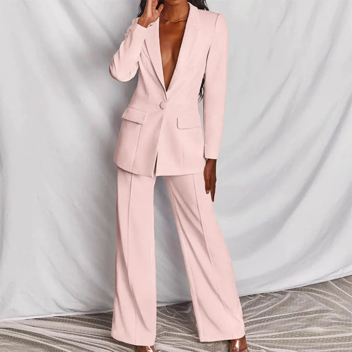 LS | Women High Fashion Blazer Set Lion Style