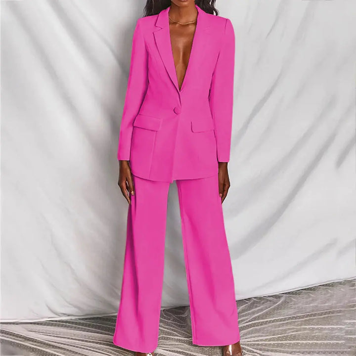 LS | Women High Fashion Blazer Set Lion Style