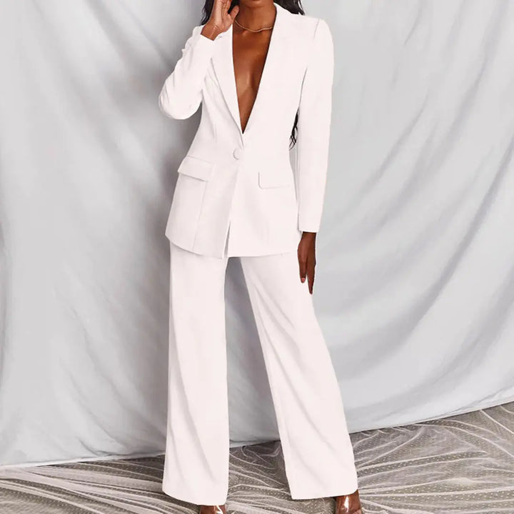 LS | Women High Fashion Blazer Set Lion Style