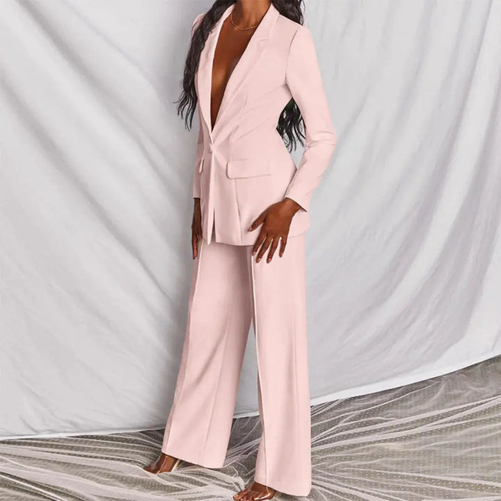 LS | Women High Fashion Blazer Set Lion Style