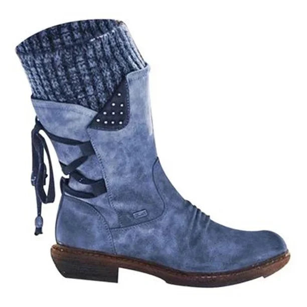 LS | Women Knit Cuff Orthopedic Boots 3