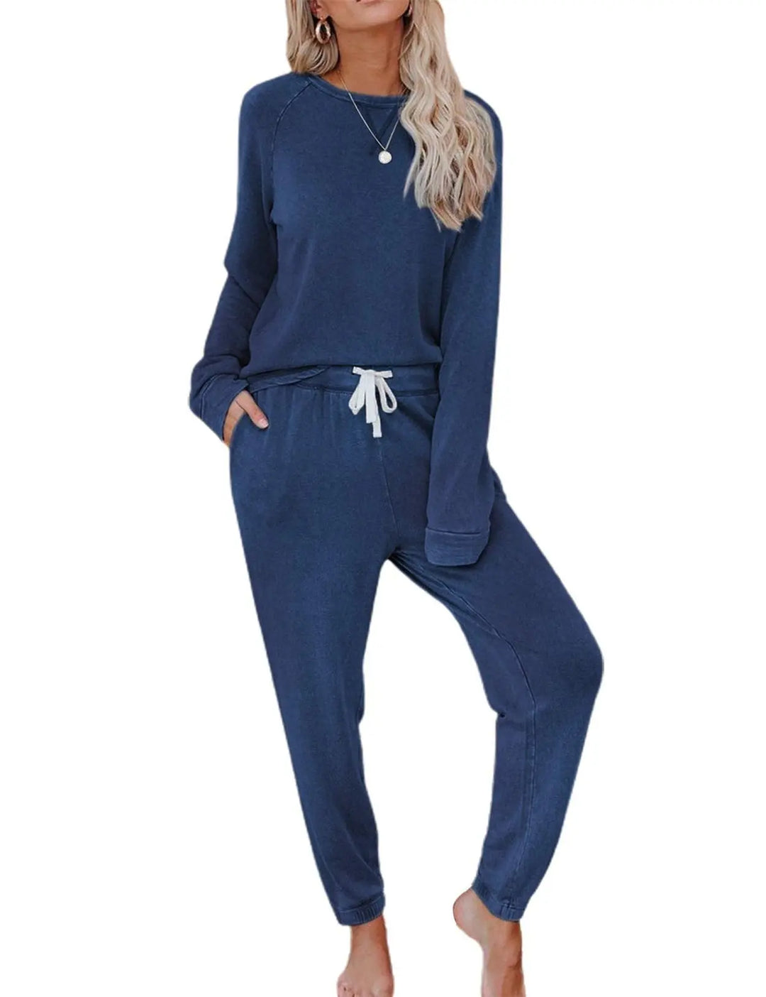 LS | Women Knit Lounge Two Piece Set Lion Style