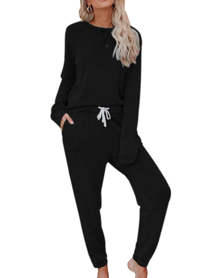 LS | Women Knit Lounge Two Piece Set Lion Style