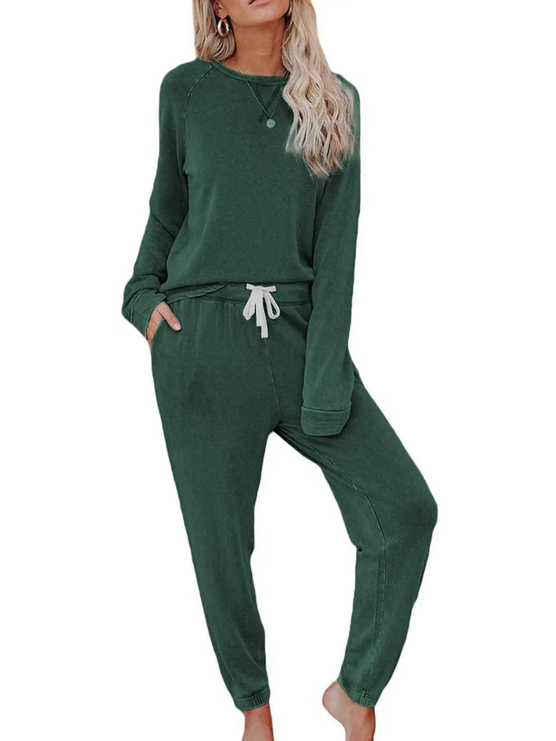 LS | Women Knit Lounge Two Piece Set Lion Style