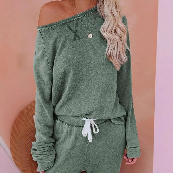 LS | Women Knit Lounge Two Piece Set Lion Style