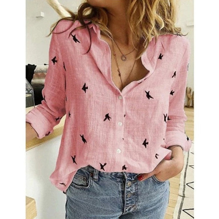 LS | Women Lightweight Blouse Lion Style