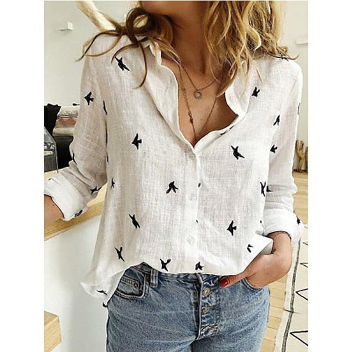 LS | Women Lightweight Blouse Lion Style