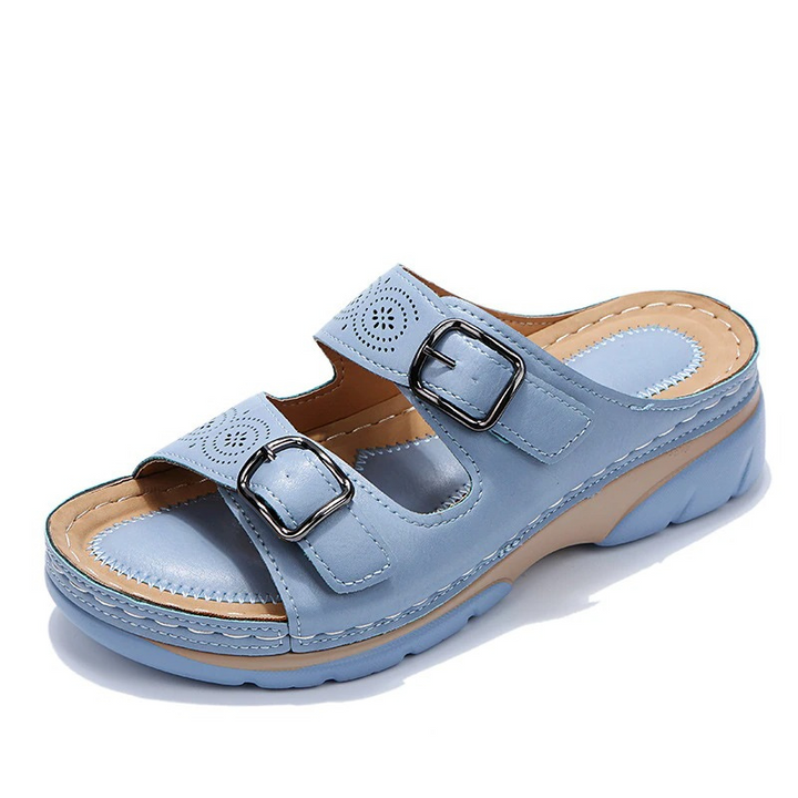 LS | Women Lightweight Daily Orthopedic Slides Lion Style