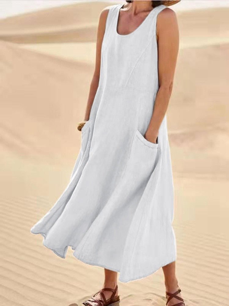 LS | Women Loose Comfort Dress Lion Style