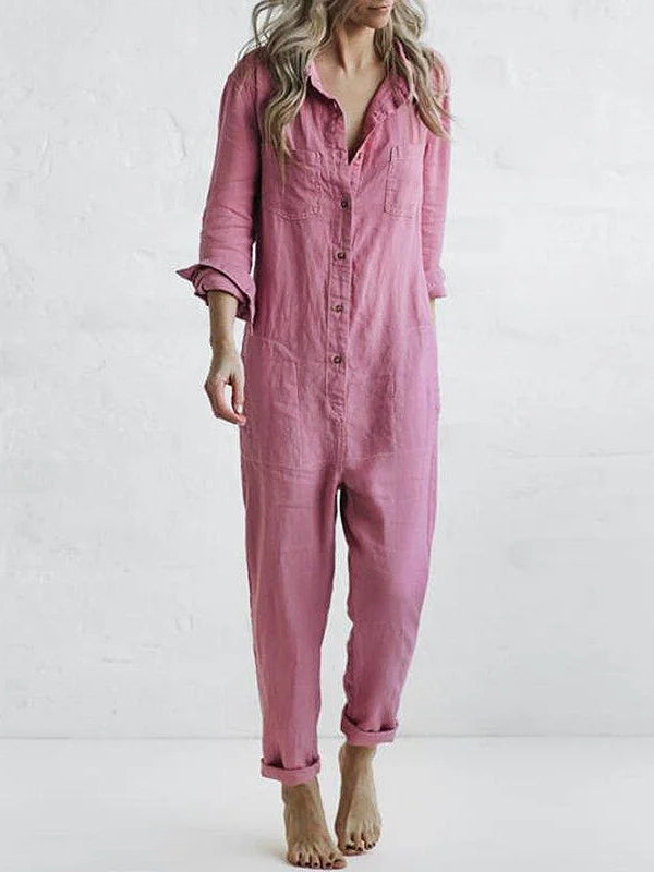 LS | Women Loose Everyday Jumpsuit Lion Style