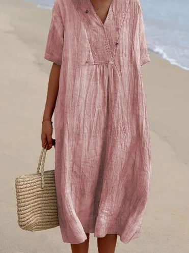 LS | Women Loose Fit Dress Lion Style