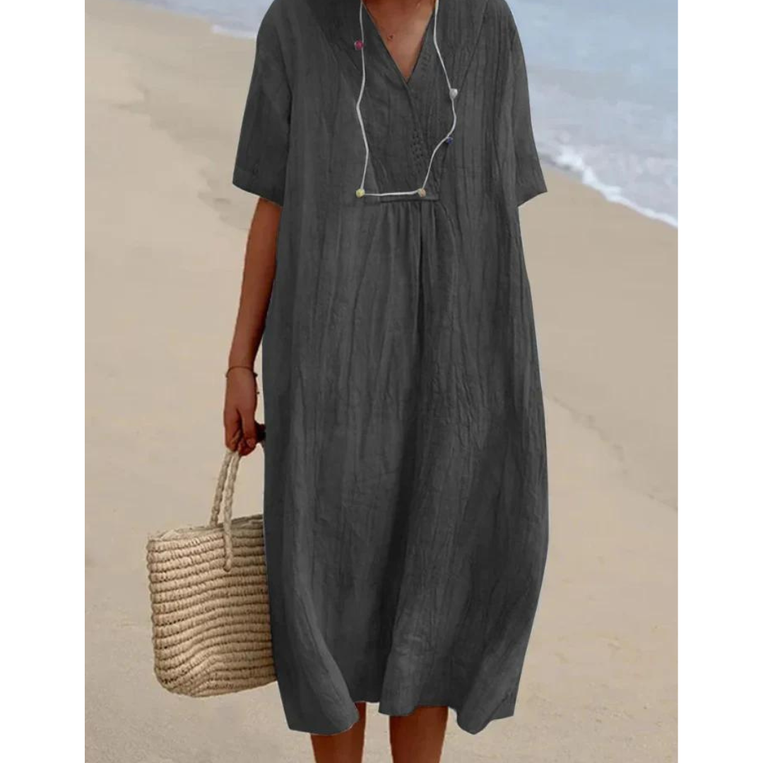 LS | Women Loose Fit Dress Lion Style