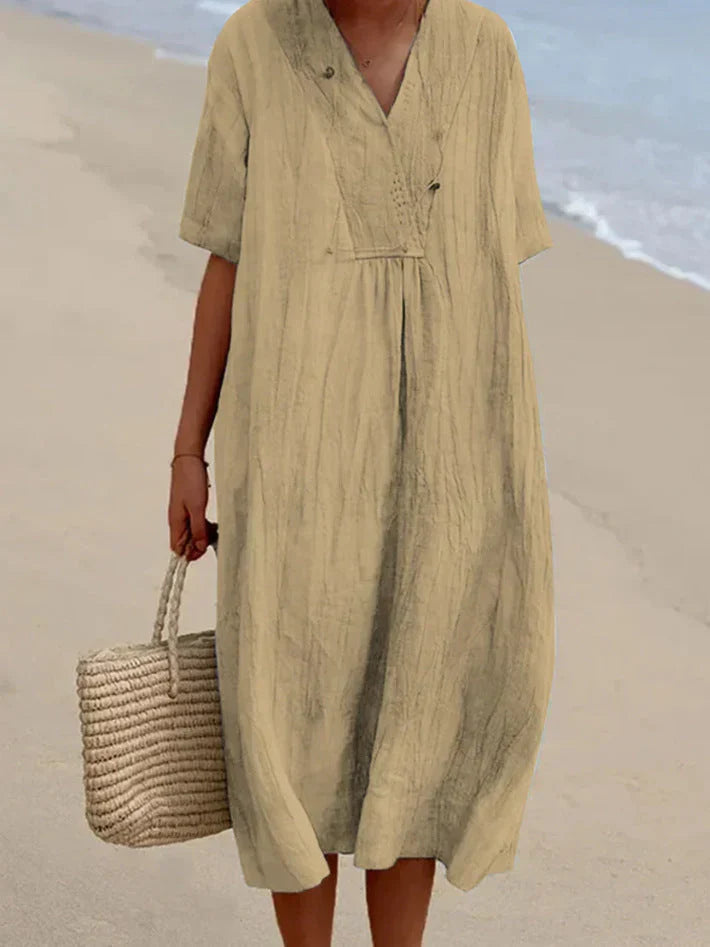LS | Women Loose Fit Dress Lion Style