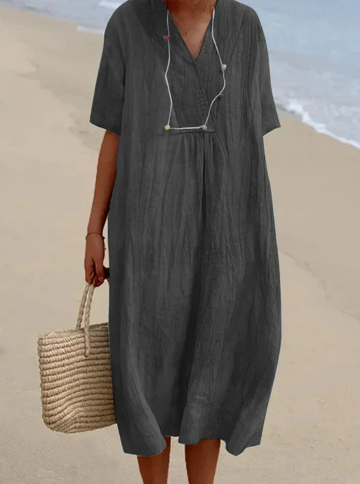 LS | Women Loose Fit Dress Lion Style