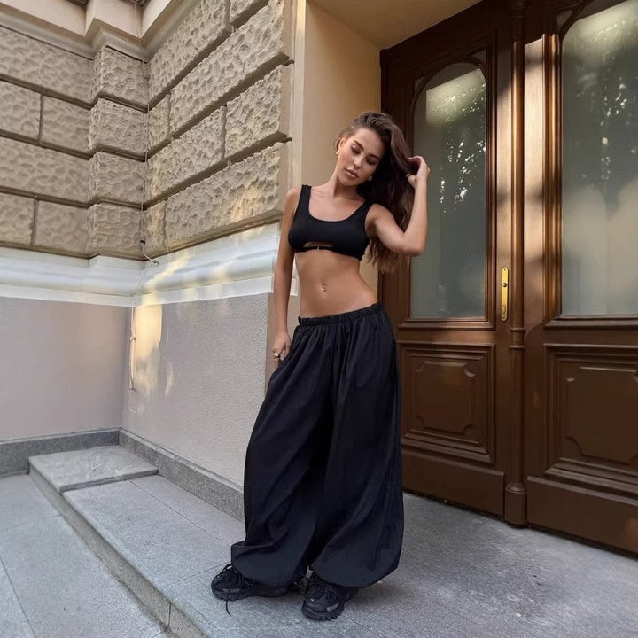 LS | Women Loose Palazzo Pants Lion Style