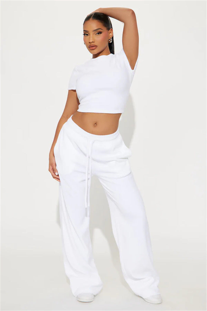 LS | Women Luxe Crop Lounge Set Lion Style