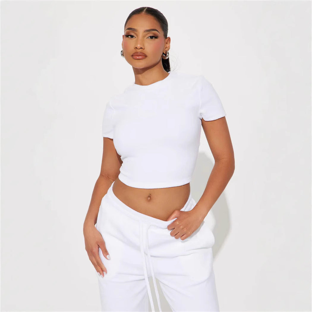 LS | Women Luxe Crop Lounge Set Lion Style