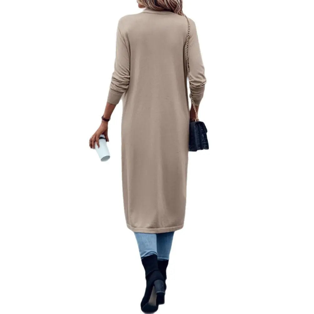 LS | Women Minimal Open Front Cardigan Lion Style