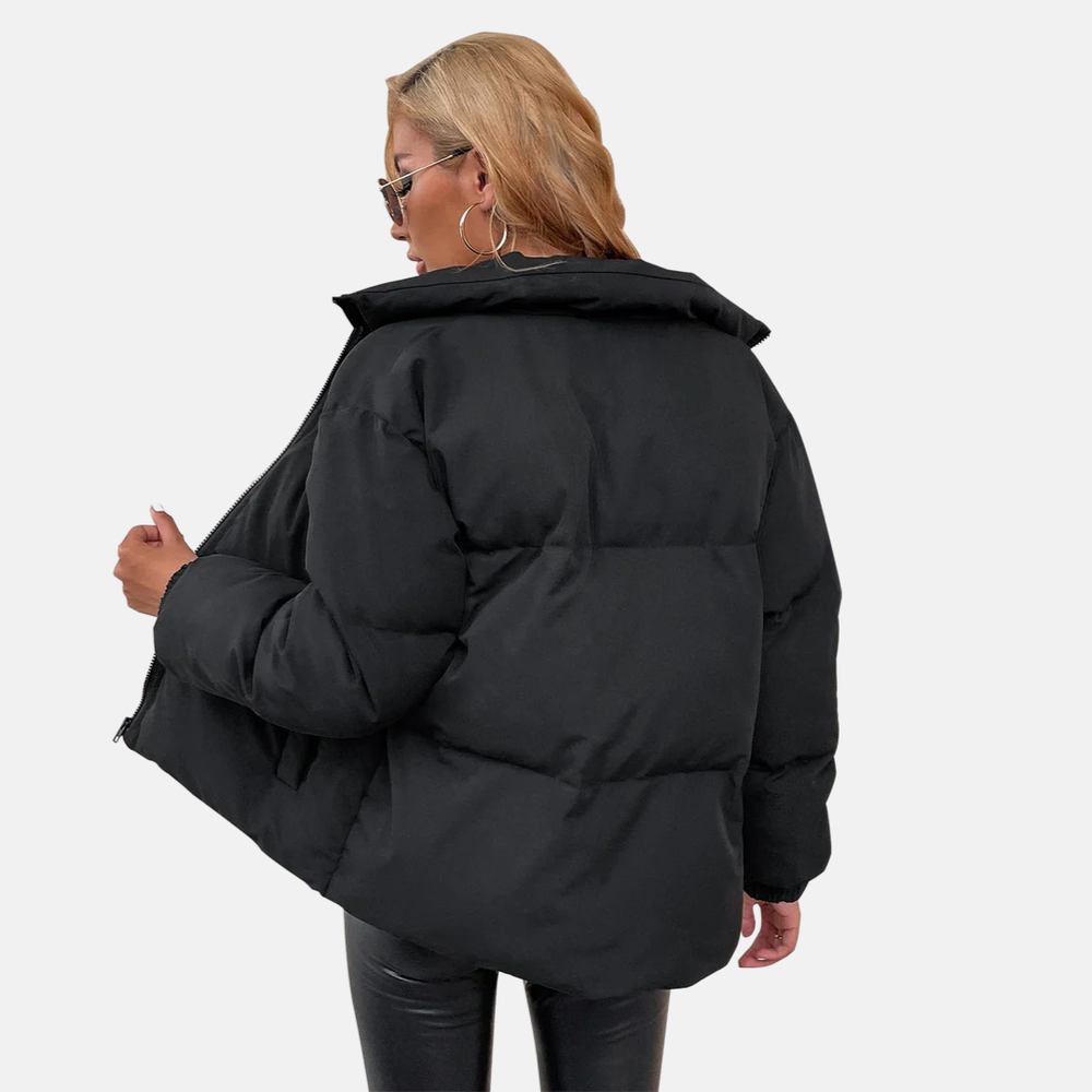 LS | Women Minimal Street Puffer Jacket Lion Style