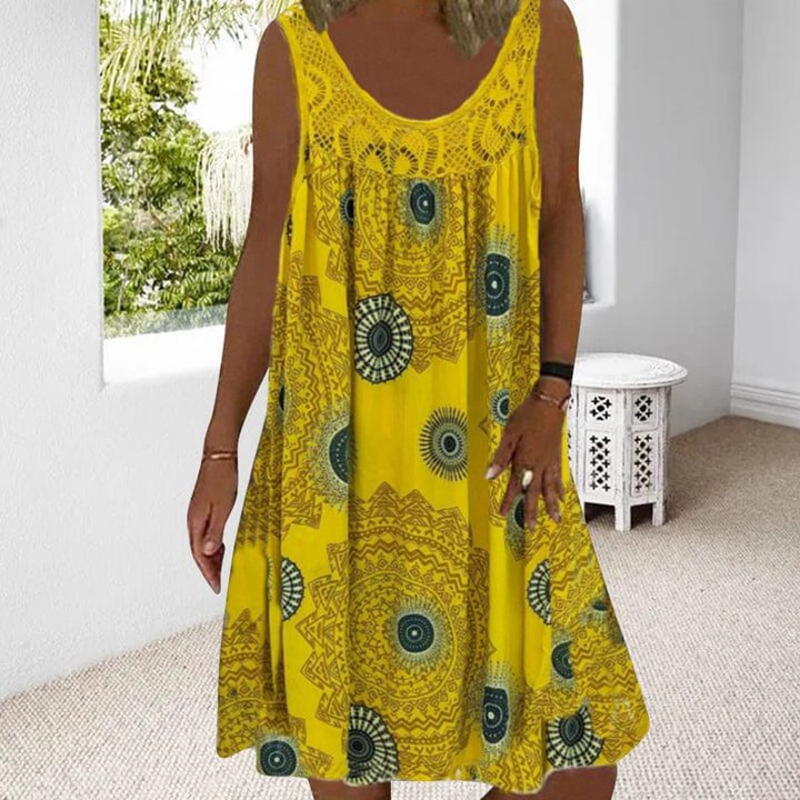 LS | Women Minimalist Midi Dress Lion Style