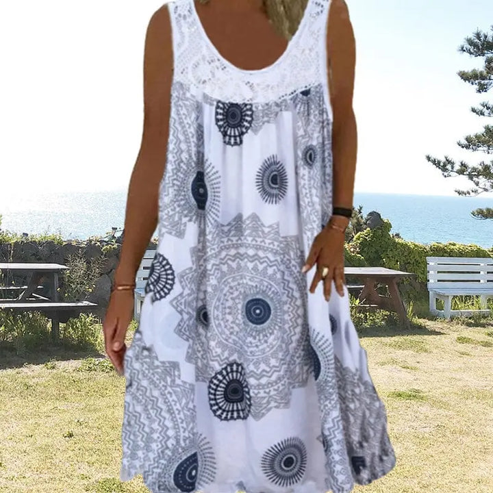 LS | Women Minimalist Midi Dress Lion Style